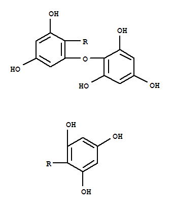 123154-62-1  [1,1'-Biphenyl]-2,2',4,4',6-pentol,6'-(2,4,6-trihydroxyphenoxy)-