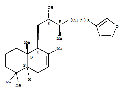 125481-86-9  3-Furanpentanol, b-methyl-a-[[(1S,4aS,8aS)-1,4,4a,5,6,7,8,8a-octahydro-2,5,5,8a-tetramethyl-1-naphthalenyl]methyl]-,(aS,bR)-