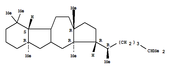 127037-00-7  1H-Benzo[a]cyclopent[f]azulene,3-[(1R)-1,5-dimethylhexyl]hexadecahydro-3a,5a,9,9,11a-pentamethyl-,(3R,3aR,5aR,9aS,11aR)-