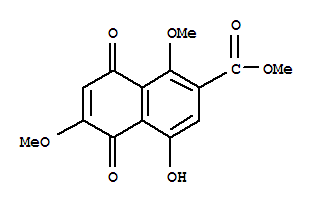 129308-67-4  2-Naphthalenecarboxylicacid, 5,8-dihydro-4-hydroxy-1,6-dimethoxy-5,8-dioxo-, methyl ester