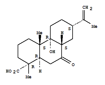 129385-69-9  1-Phenanthrenecarboxylicacid, tetradecahydro-4b-hydroxy-1,4a-dimethyl-7-(1-methylethenyl)-9-oxo-,(1R,4aS,4bR,7S,8aS,10aR)-