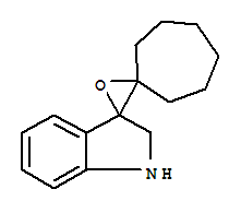 15123-37-2  Dispiro[cycloheptane-1,2'-oxirane-3',3''-[3H]indole],1'',2''-dihydro- (9CI)