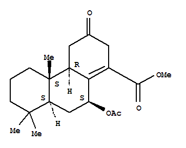 159440-62-7  1-Phenanthrenecarboxylicacid,10-(acetyloxy)-2,3,4,4a,4b,5,6,7,8,8a,9,10-dodecahydro-4b,8,8-trimethyl-3-oxo-,methyl ester, (4aR,4bS,8aS,10S)-