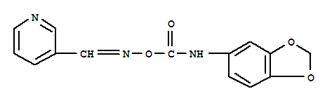 102206-43-9  3-Pyridinecarboxaldehyde,O-[(1,3-benzodioxol-5-ylamino)carbonyl]oxime (9CI)