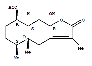 128255-37-8  Naphtho[2,3-b]furan-2(4H)-one,8-(acetyloxy)-4a,5,6,7,8,8a,9,9a-octahydro-9a-hydroxy-3,4a,5-trimethyl-,(4aR,5S,8R,8aS,9aR)-