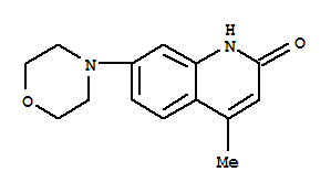 138452-24-1  2(1H)-Quinolinone,4-methyl-7-(4-morpholinyl)-