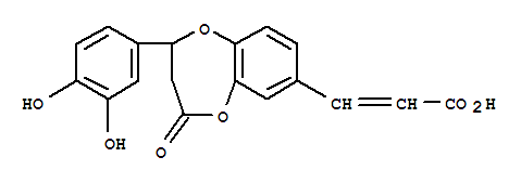 147362-49-0  2-Propenoic acid,3-[2-(3,4-dihydroxyphenyl)-3,4-dihydro-4-oxo-2H-1,5-benzodioxepin-6-yl]- (9CI)