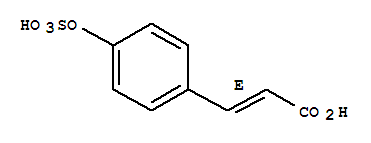 151481-49-1  2-Propenoic acid,3-[4-(sulfooxy)phenyl]-, (2E)-