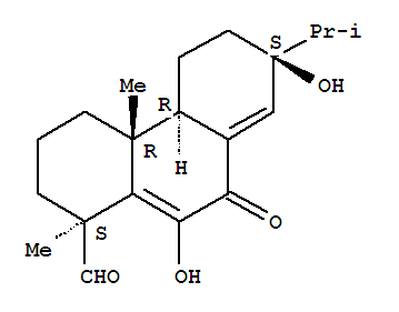 151484-87-6  1-Phenanthrenecarboxaldehyde,1,2,3,4,4a,4b,5,6,7,9-decahydro-7,10-dihydroxy-1,4a-dimethyl-7-(1-methylethyl)-9-oxo-,(1S,4aR,4bR,7S)-