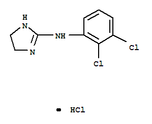 15327-43-2  1H-Imidazol-2-amine,N-(2,3-dichlorophenyl)-4,5-dihydro-, hydrochloride (1:1)