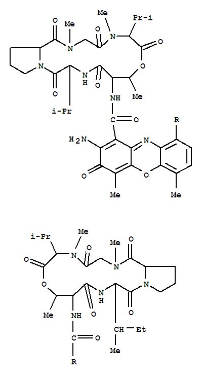 17914-41-9  Actinomycin C2a(8CI,9CI)