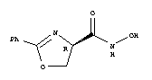 183298-65-9  4-Oxazolecarboxamide,4,5-dihydro-N-hydroxy-2-phenyl-, (4R)-