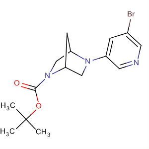 274681-08-2  2,5-Diazabicyclo[2.2.1]heptane-2-carboxylic acid,5-(5-bromo-3-pyridinyl)-, 1,1-dimethylethyl ester, (1S,4S)-