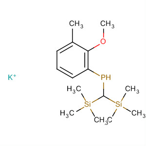 274695-97-5  Phosphine, [bis(trimethylsilyl)methyl](2-methoxy-3-methylphenyl)-,potassium salt