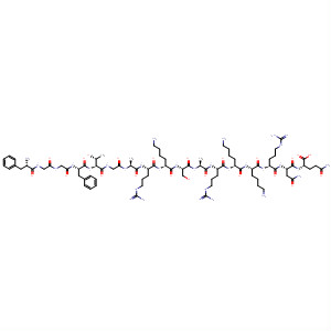 274905-87-2  L-Glutamine,L-phenylalanylglycylglycyl-L-phenylalanyl-L-threonylglycyl-L-alanyl-L-arginyl-L-lysyl-L-seryl-L-alanyl-L-arginyl-L-lysyl-L-lysyl-L-arginyl-L-asparaginyl-