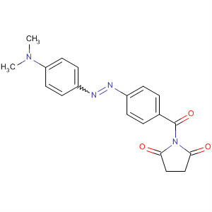 275375-42-3  2,5-Pyrrolidinedione, 1-[4-[[4-(dimethylamino)phenyl]azo]benzoyl]-
