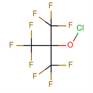 27579-40-4  Hypochlorous acid, 2,2,2-trifluoro-1,1-bis(trifluoromethyl)ethyl ester