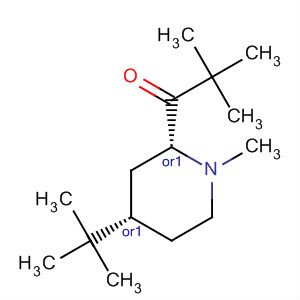 276679-93-7  1-Propanone,1-[(2R,4S)-4-(1,1-dimethylethyl)-1-methyl-2-piperidinyl]-2,2-dimethyl-,rel-