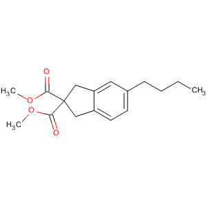 276887-97-9  2H-Indene-2,2-dicarboxylic acid, 5-butyl-1,3-dihydro-, dimethyl ester