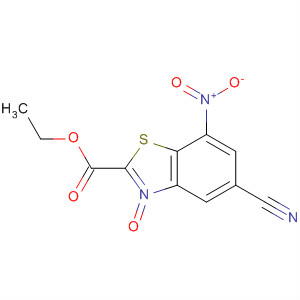 27792-76-3  2-Benzothiazolecarboxylic acid, 5-cyano-7-nitro-, ethyl ester, 3-oxide