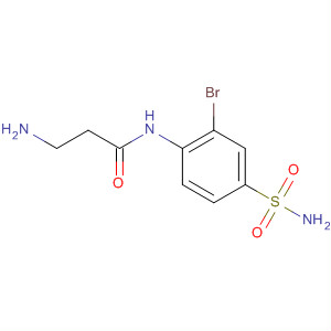 278187-28-3  Propanamide, 3-amino-N-[4-(aminosulfonyl)-2-bromophenyl]-