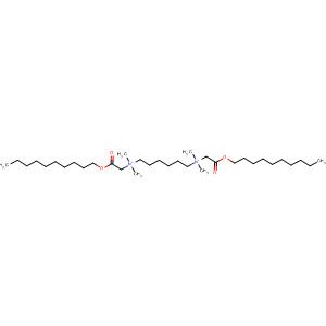27925-86-6  1,6-Hexanediaminium,N,N'-bis[2-(decyloxy)-2-oxoethyl]-N,N,N',N'-tetramethyl-