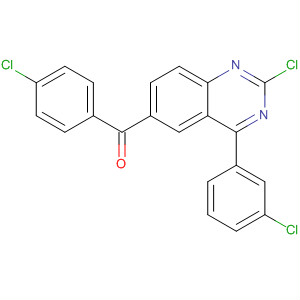 280143-19-3  Methanone,[2-chloro-4-(3-chlorophenyl)-6-quinazolinyl](4-chlorophenyl)-
