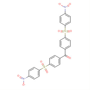 28054-14-0  Methanone, bis[4-[(4-nitrophenyl)sulfonyl]phenyl]-