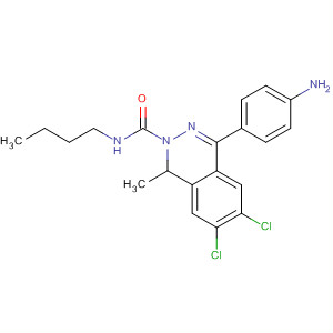 280744-47-0  2(1H)-Phthalazinecarboxamide,4-(4-aminophenyl)-N-butyl-6,7-dichloro-1-methyl- 280744-47-0  2(1H)-Phthalazinecarboxamide,4-(4-aminophenyl)-N-butyl-6,7-dichloro-1-methyl-