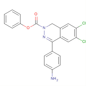 280744-63-0  2(1H)-Phthalazinecarboxylic acid, 4-(4-aminophenyl)-6,7-dichloro-,phenyl ester