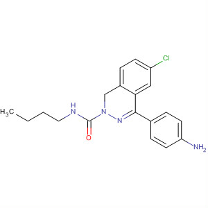 280744-72-1  2(1H)-Phthalazinecarboxamide, 4-(4-aminophenyl)-N-butyl-6-chloro- 280744-72-1  2(1H)-Phthalazinecarboxamide, 4-(4-aminophenyl)-N-butyl-6-chloro-