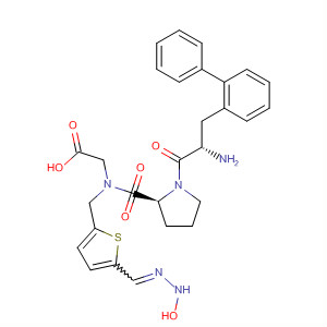 280783-42-8  L-Prolinamide,N-(carboxymethyl)-b-phenyl-D-phenylalanyl-N-[[5-[(hydroxyamino)iminomethyl]-2-thienyl]methyl]-