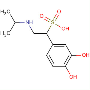 28177-45-9  Benzenemethanesulfonic acid,3,4-dihydroxy-a-[[(1-methylethyl)amino]methyl]-