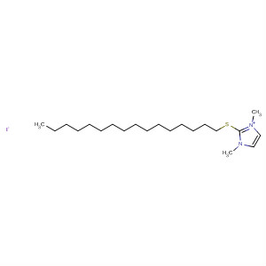 282530-34-1  1H-Imidazolium, 2-(hexadecylthio)-1,3-dimethyl-, iodide