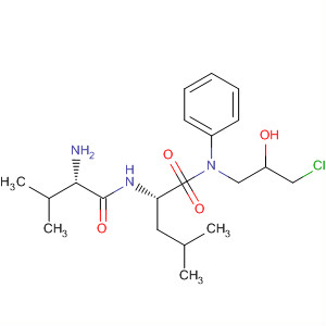 282726-25-4  L-Leucinamide, N-(3-chloro-2-hydroxypropyl)-L-valyl-N-phenyl-