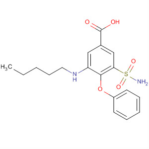 28395-08-6  Benzoic acid, 3-(aminosulfonyl)-5-(butylmethylamino)-4-phenoxy-