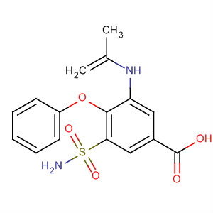 28395-24-6  Benzoic acid, 3-(aminosulfonyl)-4-phenoxy-5-(2-propenylamino)-