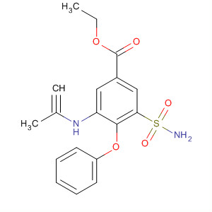28395-25-7  Benzoic acid, 3-(aminosulfonyl)-4-phenoxy-5-(2-propynylamino)-, ethylester