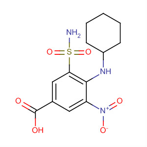 28395-41-7  Benzoic acid, 3-(aminosulfonyl)-4-(cyclohexylamino)-5-nitro-
