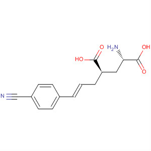 284024-57-3  L-Glutamic acid, 4-[(2E)-3-(4-cyanophenyl)-2-propenyl]-, (4R)-