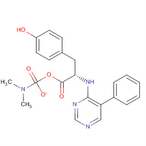 285139-51-7  L-Tyrosine, N-(5-phenyl-4-pyrimidinyl)-, dimethylcarbamate (ester)