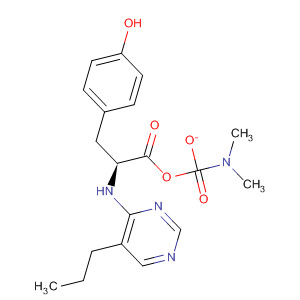 285139-84-6  L-Tyrosine, N-(5-propyl-4-pyrimidinyl)-, dimethylcarbamate (ester)