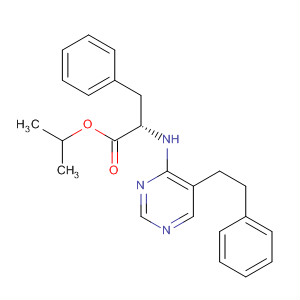 285139-89-1  L-Phenylalanine, N-[5-(2-phenylethyl)-4-pyrimidinyl]-, 1-methylethyl ester
