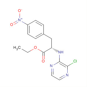 285140-21-8  L-Phenylalanine, N-(3-chloropyrazinyl)-4-nitro-, ethyl ester