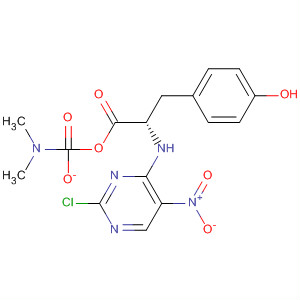 285140-23-0  L-Tyrosine, N-(2-chloro-5-nitro-4-pyrimidinyl)-, dimethylcarbamate(ester)