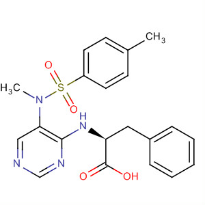 285140-32-1  L-Phenylalanine,N-[5-[methyl[(4-methylphenyl)sulfonyl]amino]-4-pyrimidinyl]-
