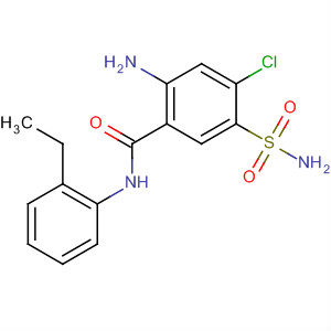 28524-76-7  Benzamide, 2-amino-5-(aminosulfonyl)-4-chloro-N-(2-ethylphenyl)-