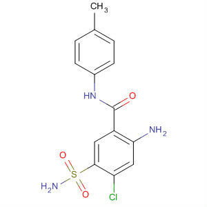 28524-78-9  Benzamide, 2-amino-5-(aminosulfonyl)-4-chloro-N-(4-methylphenyl)-