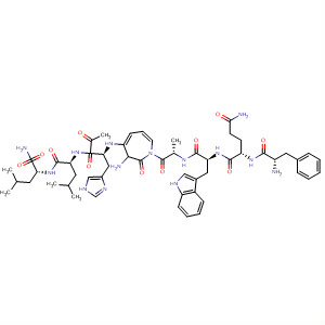 285564-61-6  L-Leucinamide,D-phenylalanyl-L-glutaminyl-L-tryptophyl-L-alanyl-(3S)-3-aminohexahydro-2-oxo-1H-azepine-1-acetyl-L-histidyl-L-leucyl-