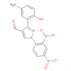 286365-53-5  1H-Pyrazole-4-carboxaldehyde,1-(2,4-dinitrophenyl)-3-(2-hydroxy-5-methylphenyl)-